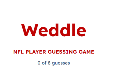 weddle game